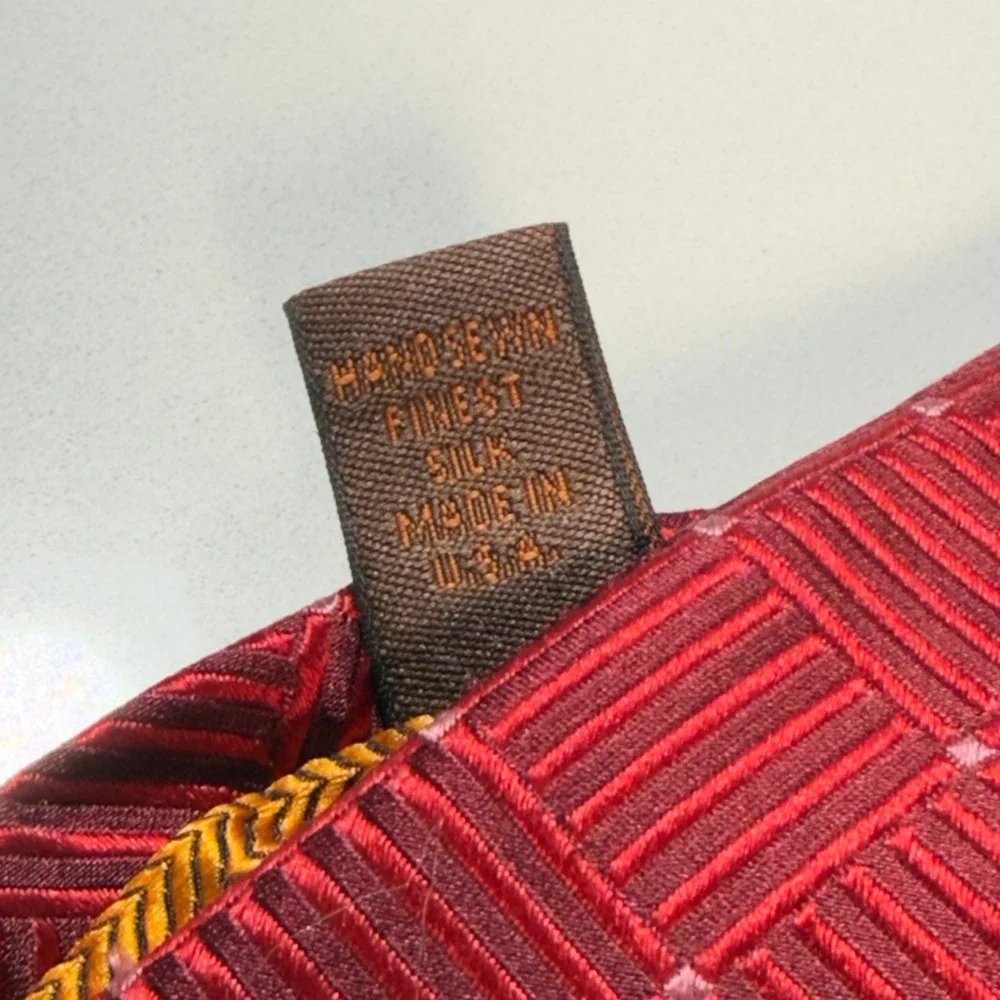 Vintage Robert Talbott Necktie Mens 4